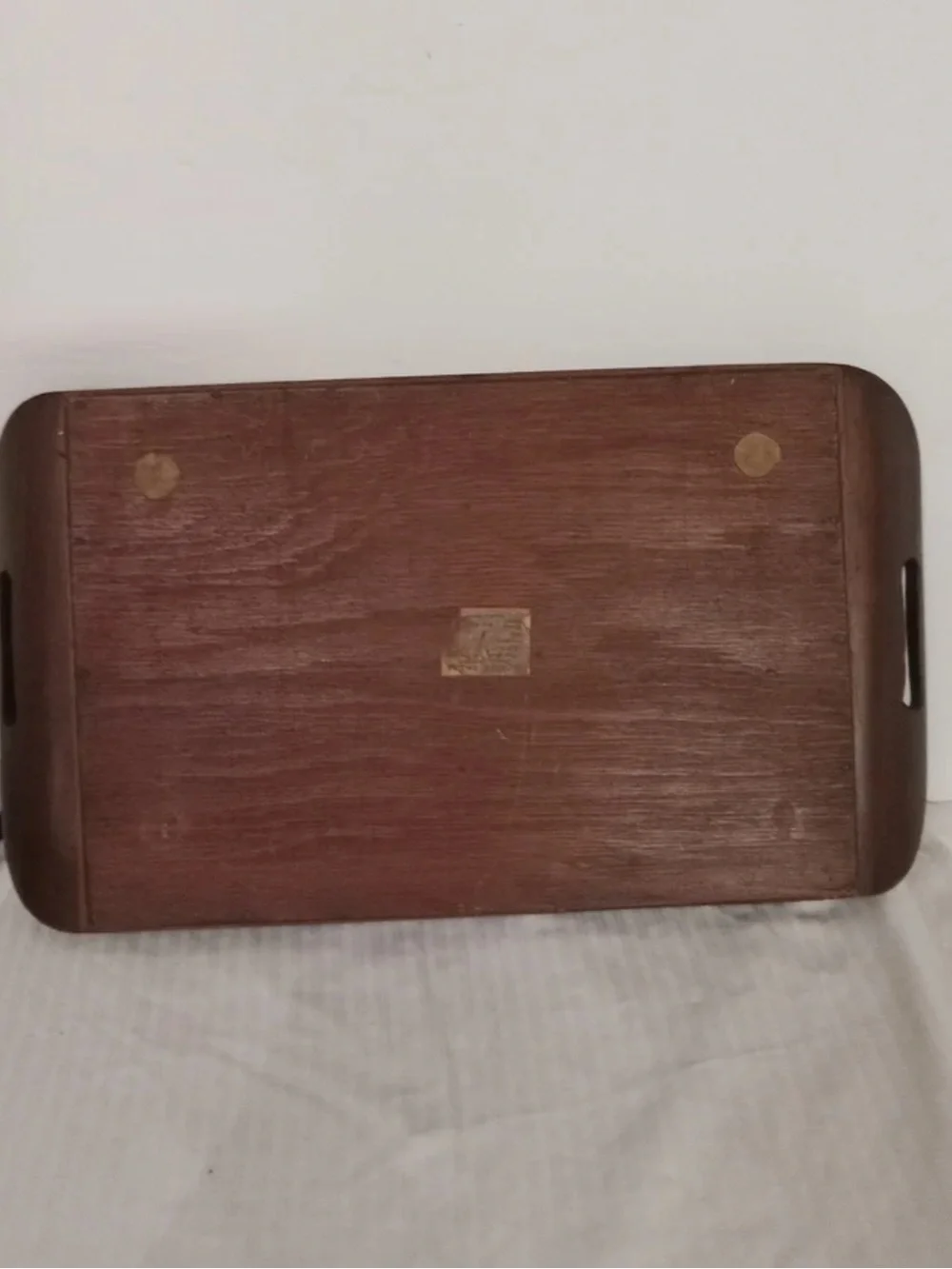 Vintage  Daniel Teixeira Wooden Tray,  Rio De Janeiro Iridescent